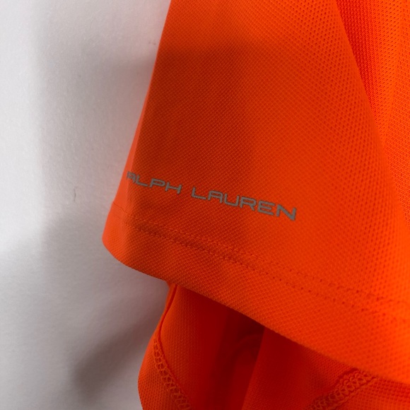 Ralph Lauren RLX XL  CORAL COLOR  Wicking Polo Shirt Snap Buttons NWT - Picture 7 of 14